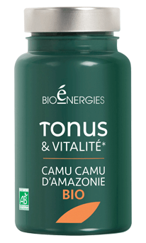 60 gélules de Camu Camu bio pour retrouver le tonus et la vitalité